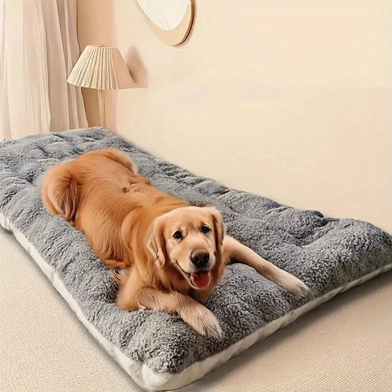 Karoly Matty™ Royal Cloud Orthopedic Dog Sofa - Ultra-Thickened Velvet Plush Pet Mat & Calming Crate Bed for All Sizes