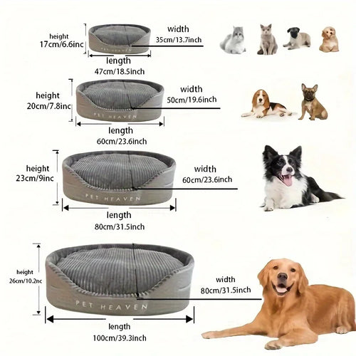 Karoly Matty™ 3D Comfort Omni-Nest - Universal All-Season Double-Sided Pet Bed & Reversible Soft Cushion Mat for Dogs & Cats